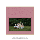 Melrose Large Square Luxe Holiday Card