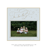 Melrose Large Square Luxe Holiday Card
