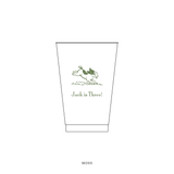 Cambridge Motif Reusable Party Cups | 14 oz