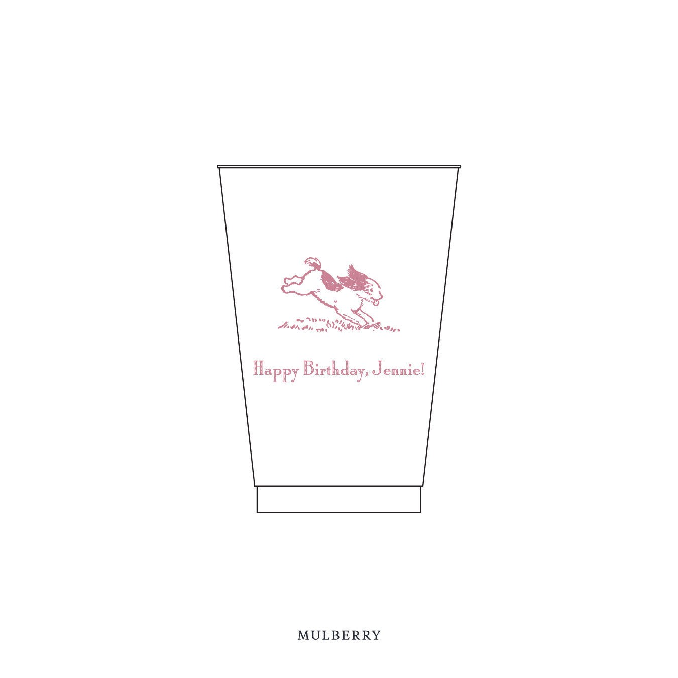 Cambridge Motif Reusable Party Cups | 14 oz
