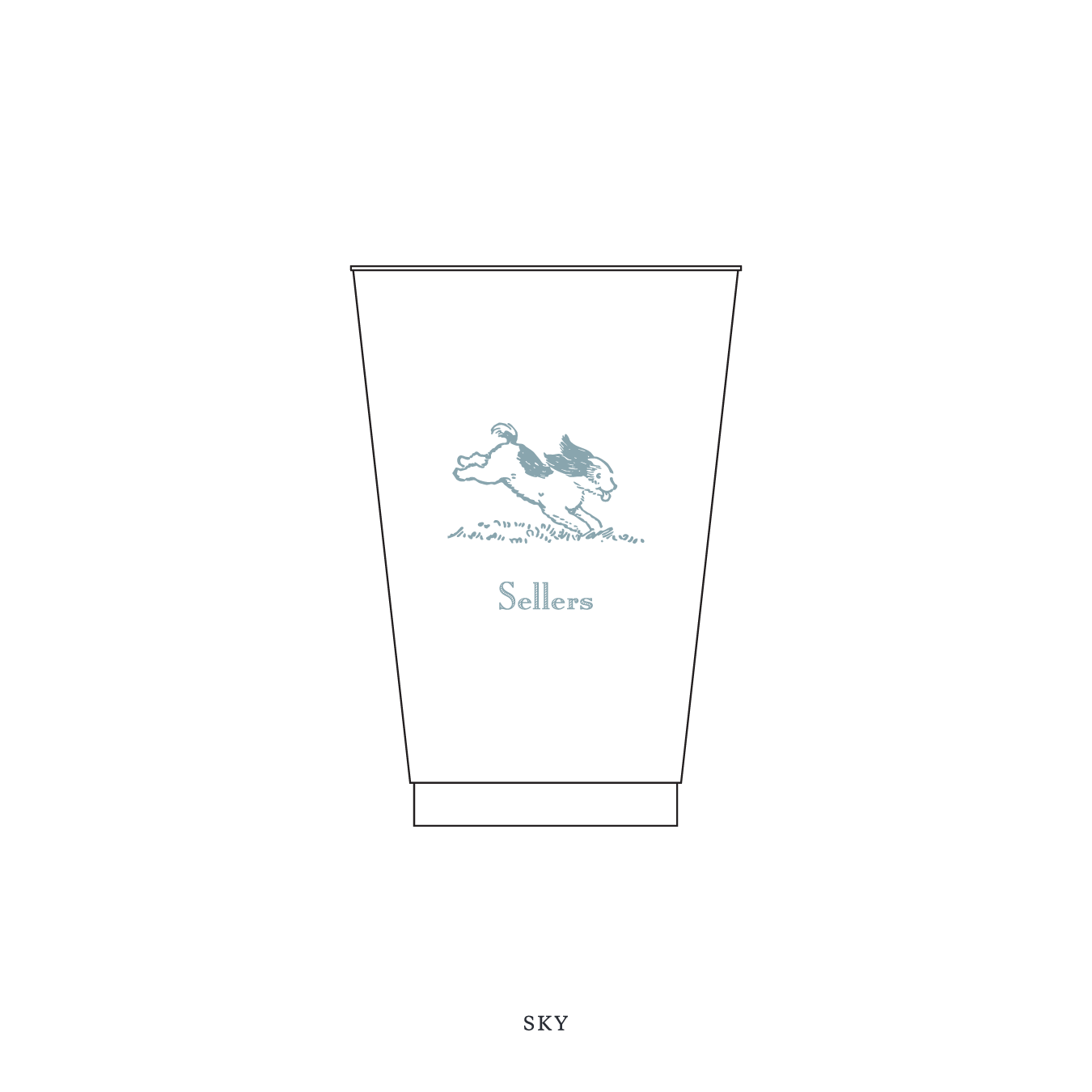 Cambridge Motif Reusable Party Cups | 14 oz