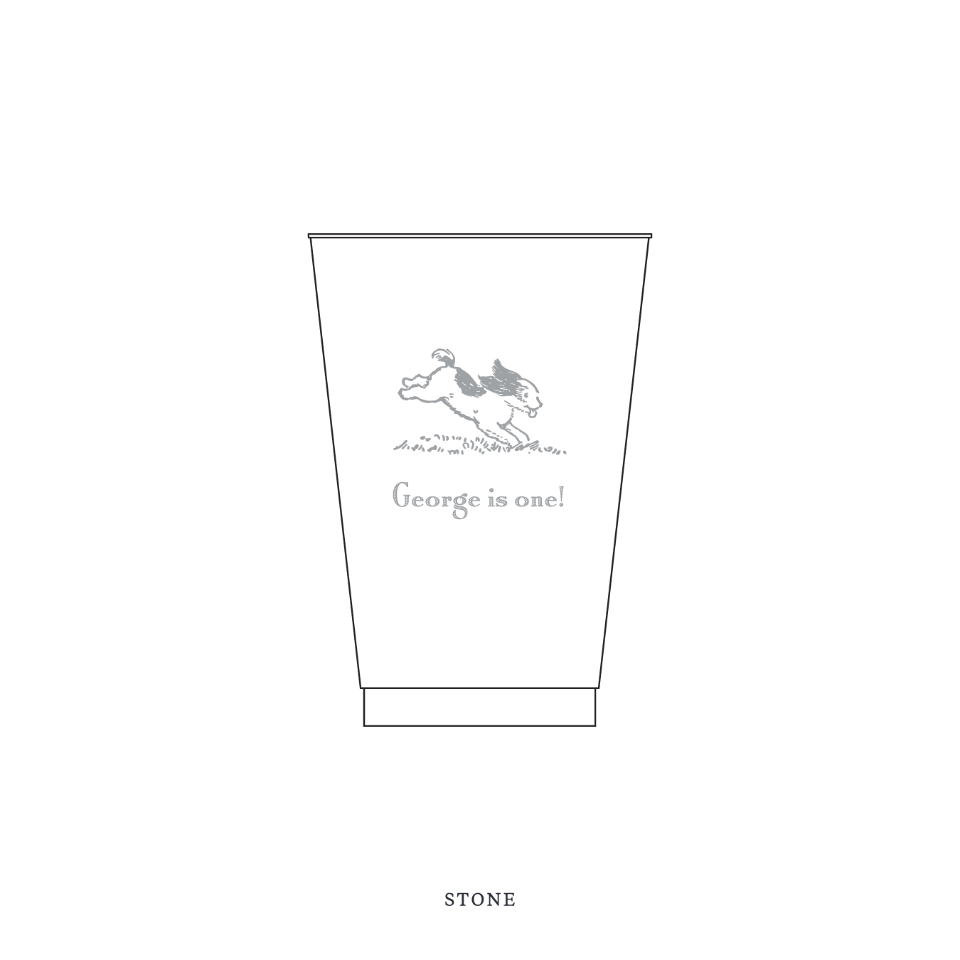 Cambridge Motif Reusable Party Cups | 14 oz