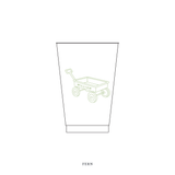 Camden Motif Reusable Party Cups | 14 oz