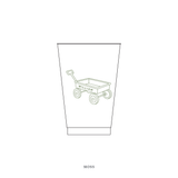 Camden Motif Reusable Party Cups | 14 oz