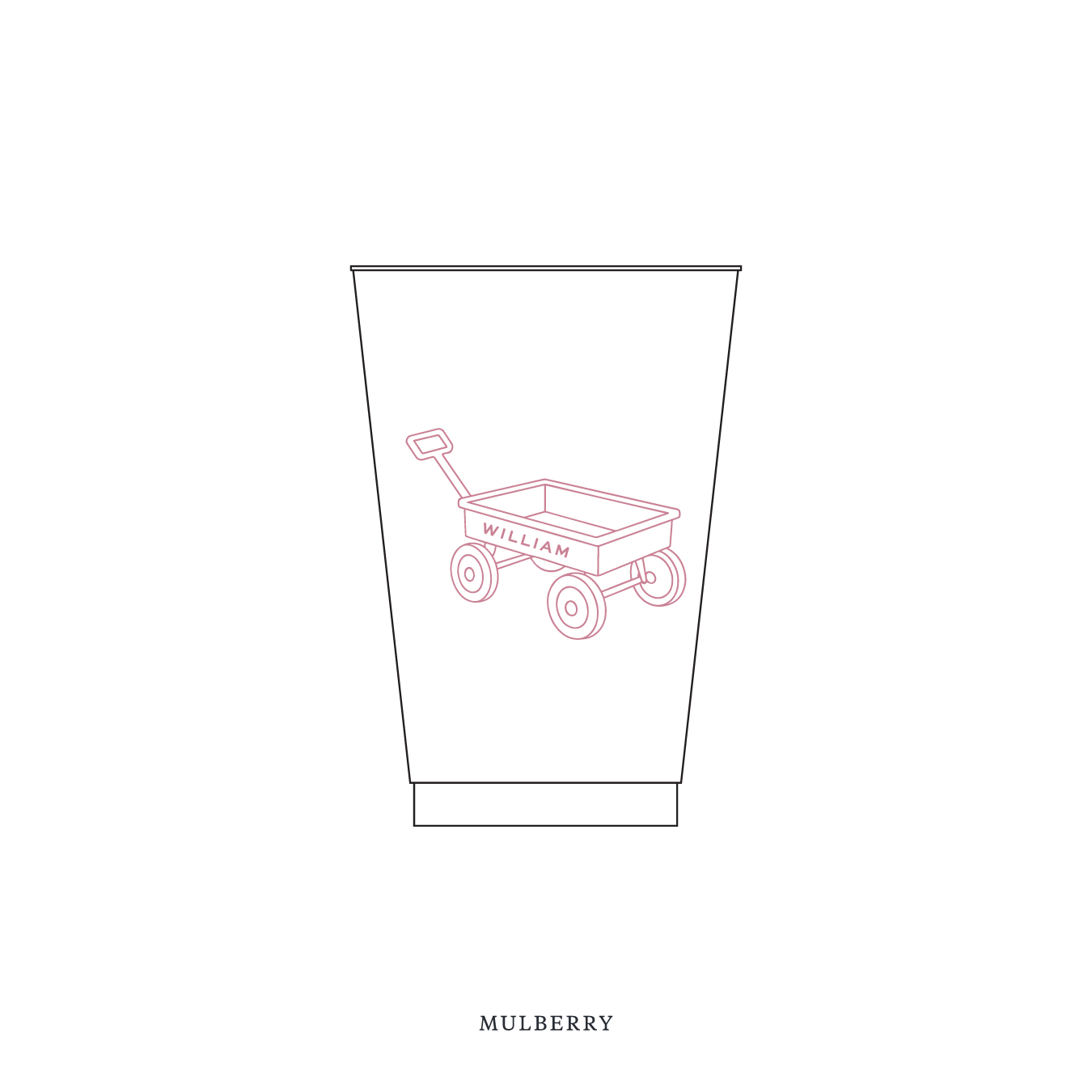 Camden Motif Reusable Party Cups | 14 oz