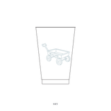 Camden Motif Reusable Party Cups | 14 oz