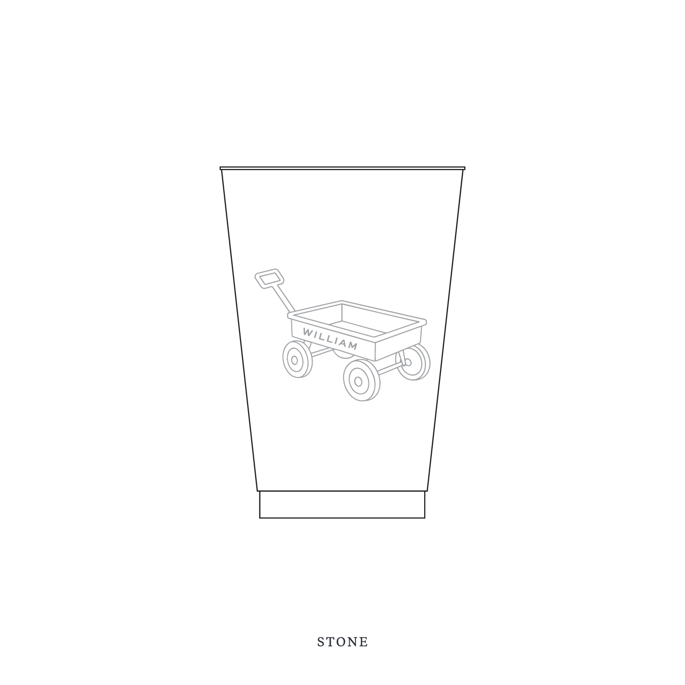 Camden Motif Reusable Party Cups | 14 oz