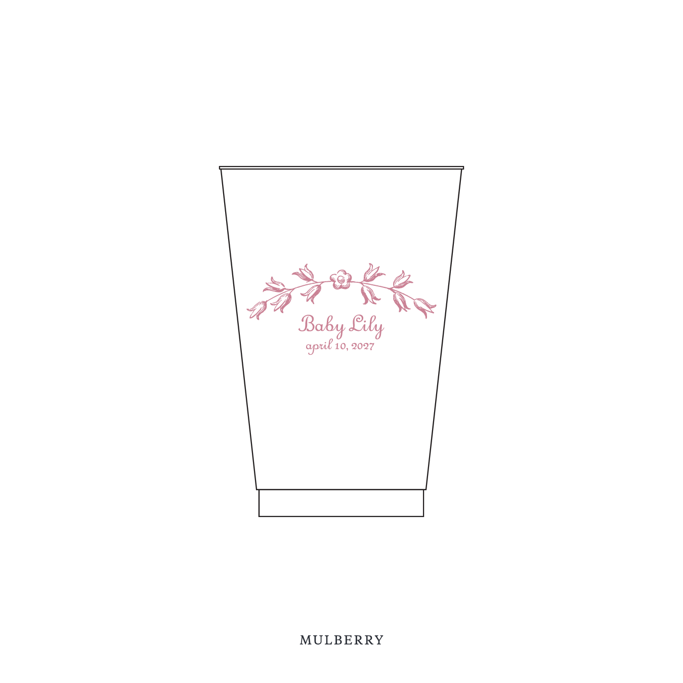 Campbell Motif Reusable Party Cups | 14 oz