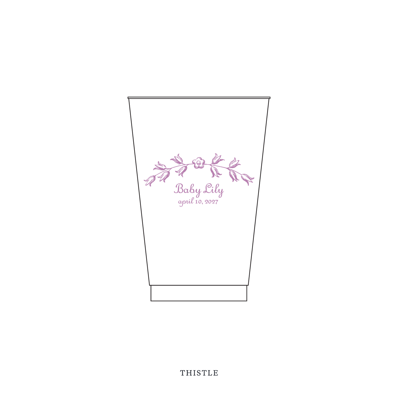Campbell Motif Reusable Party Cups | 14 oz