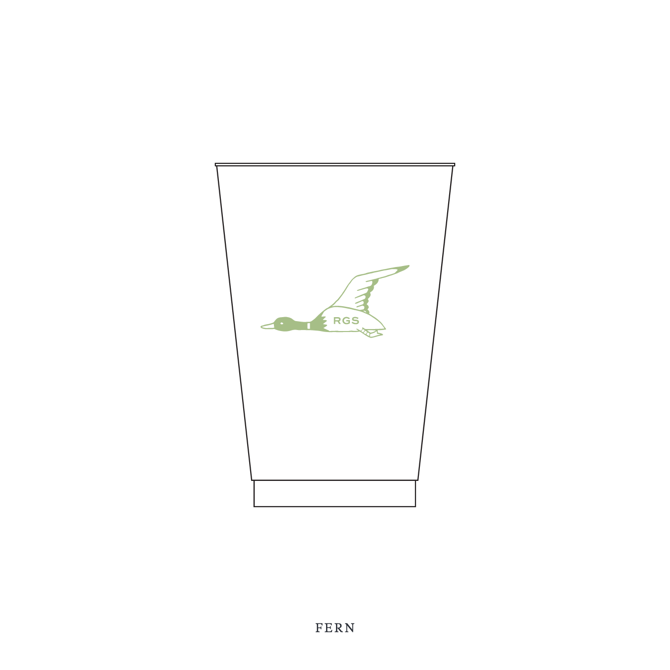 Hampstead Motif Reusable Party Cups | 14 oz