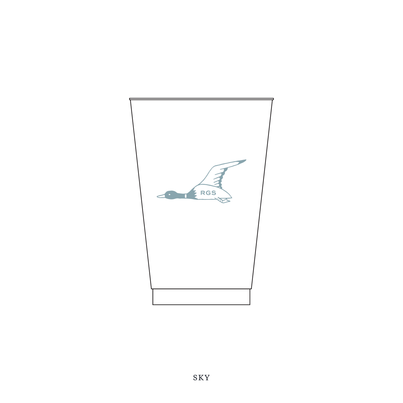 Hampstead Motif Reusable Party Cups | 14 oz