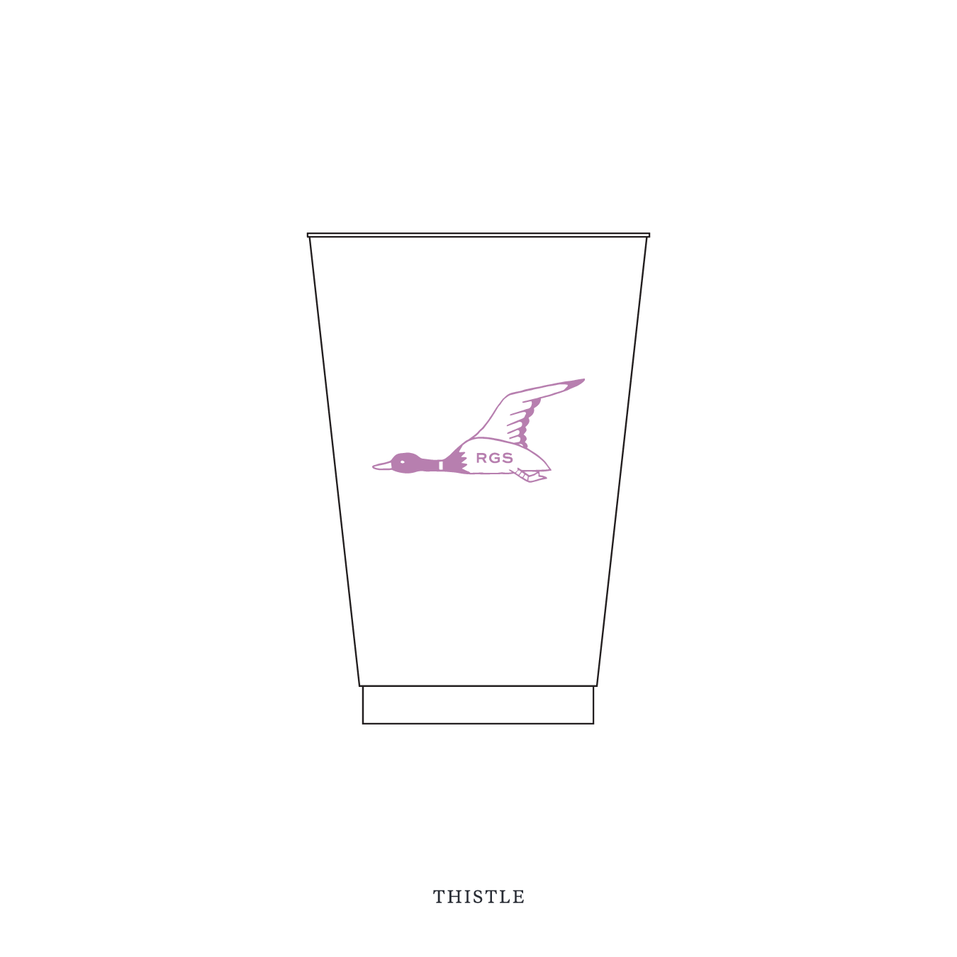 Hampstead Motif Reusable Party Cups | 14 oz