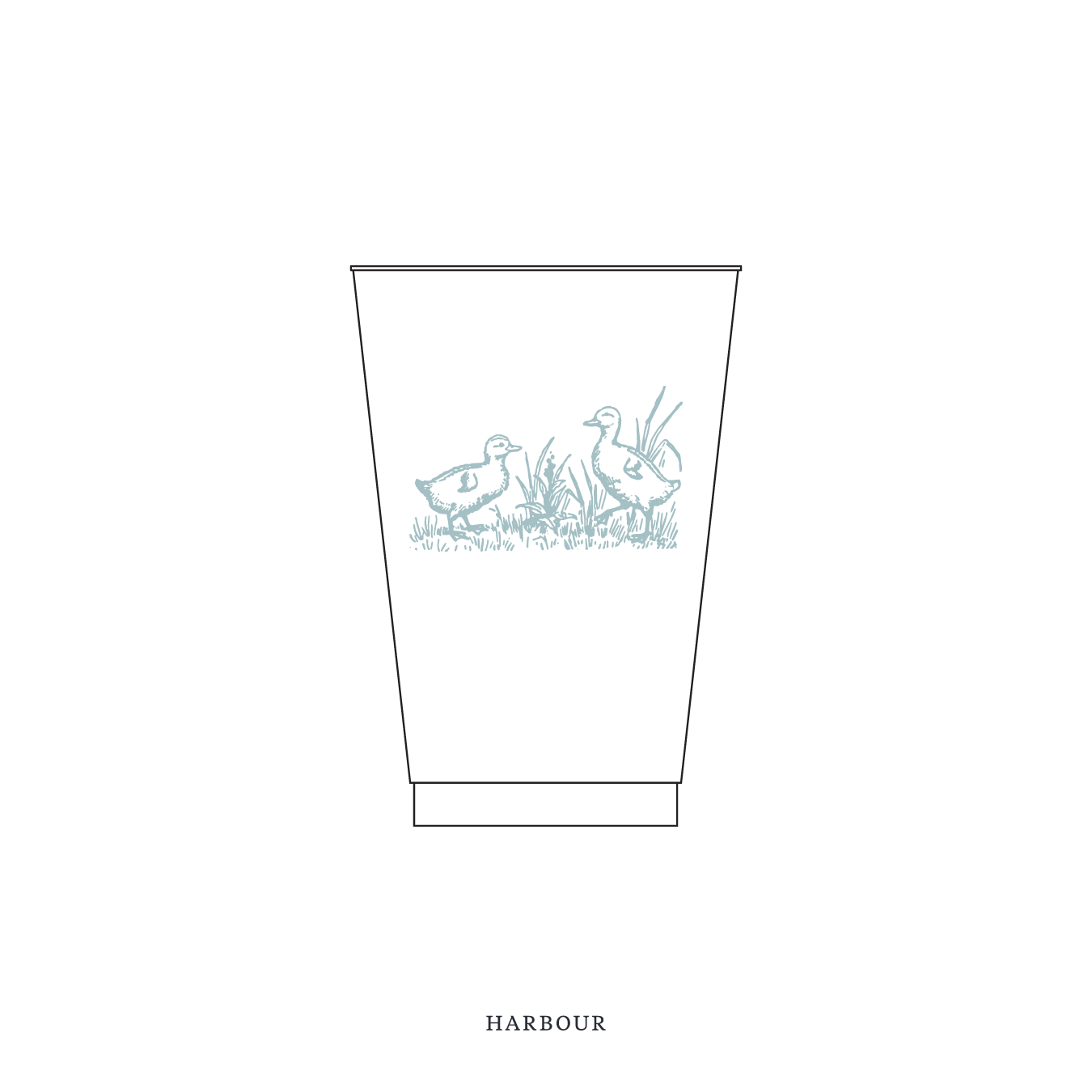 Heath Motif Reusable Party Cups | 14 oz