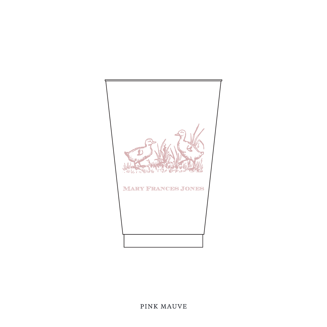 Heath Motif Reusable Party Cups | 14 oz