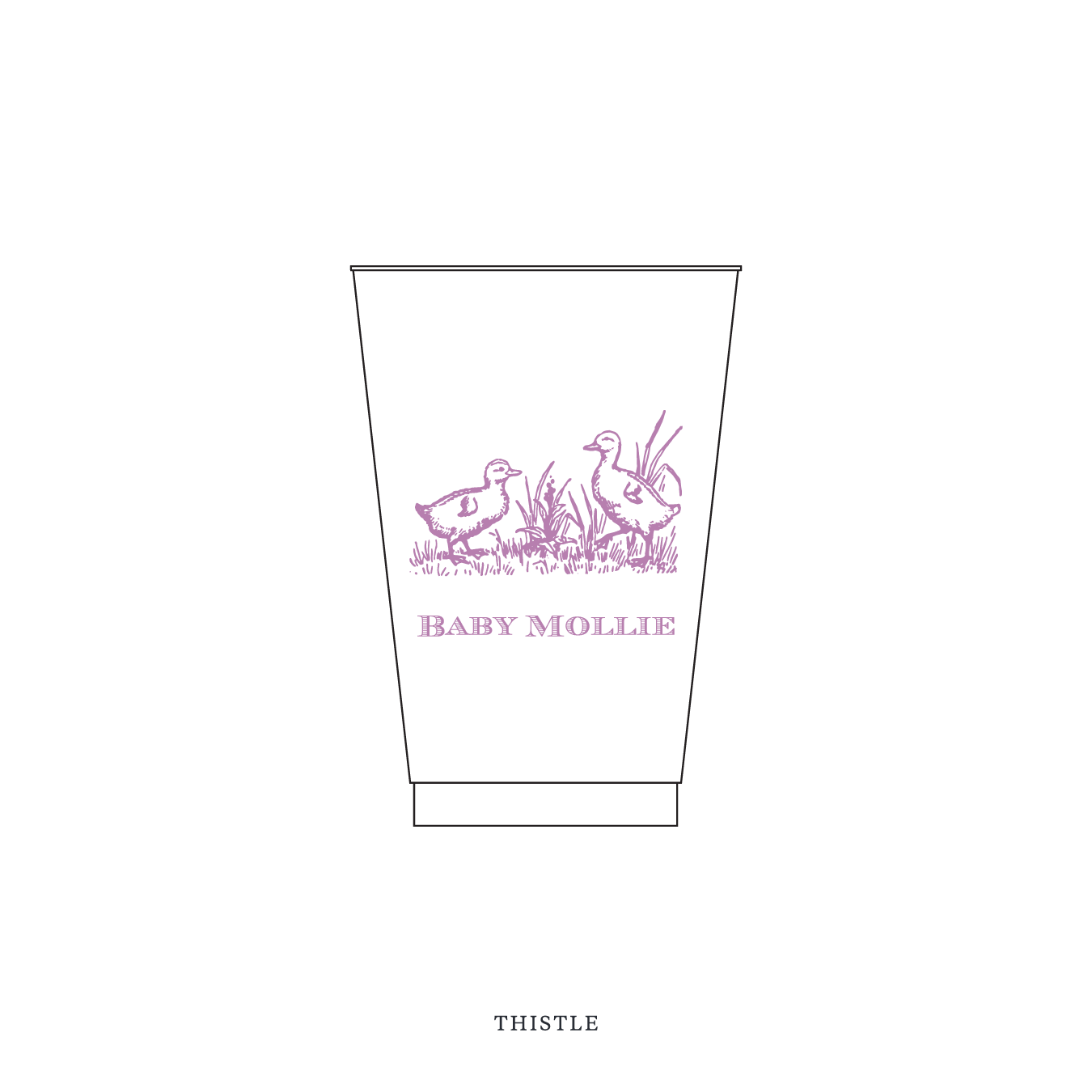 Heath Motif Reusable Party Cups | 14 oz