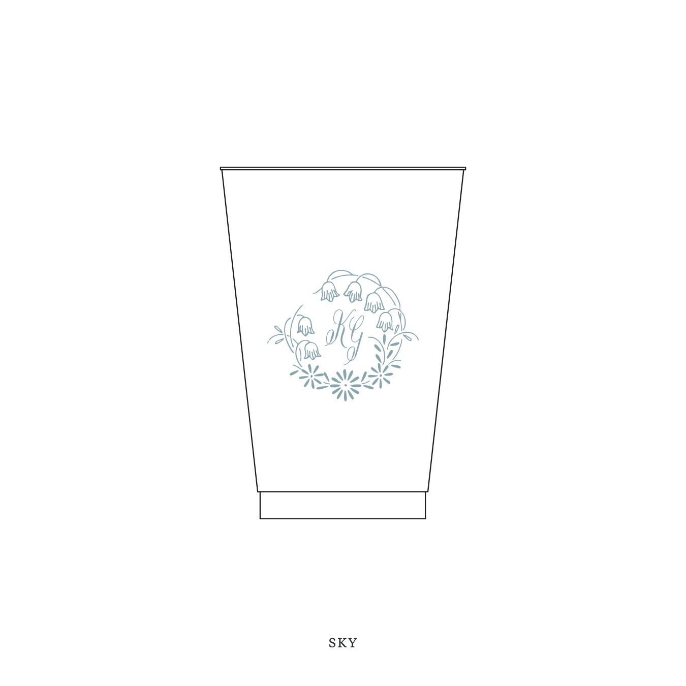 Mayfair Motif Reusable Party Cups | 14 oz