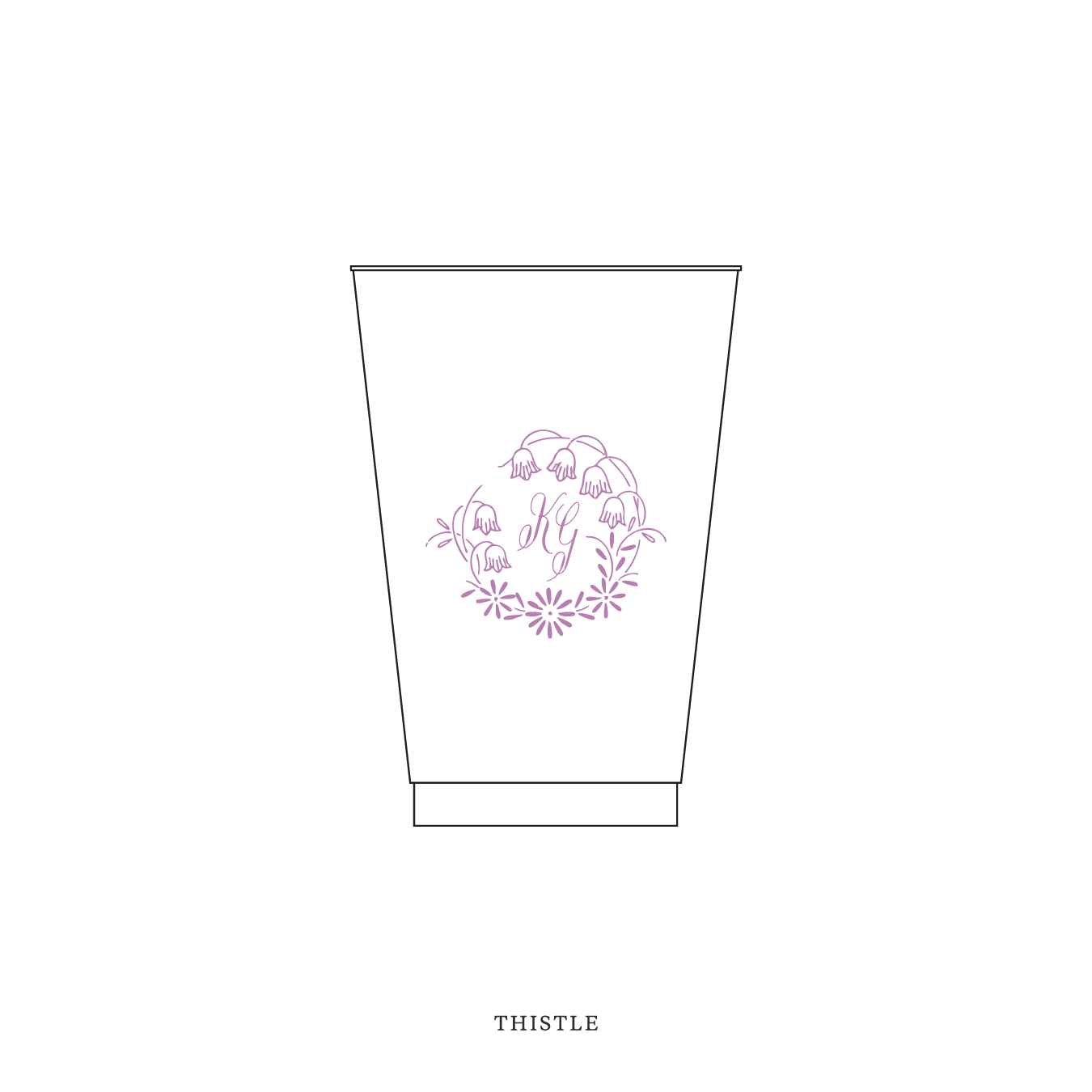 Mayfair Motif Reusable Party Cups | 14 oz