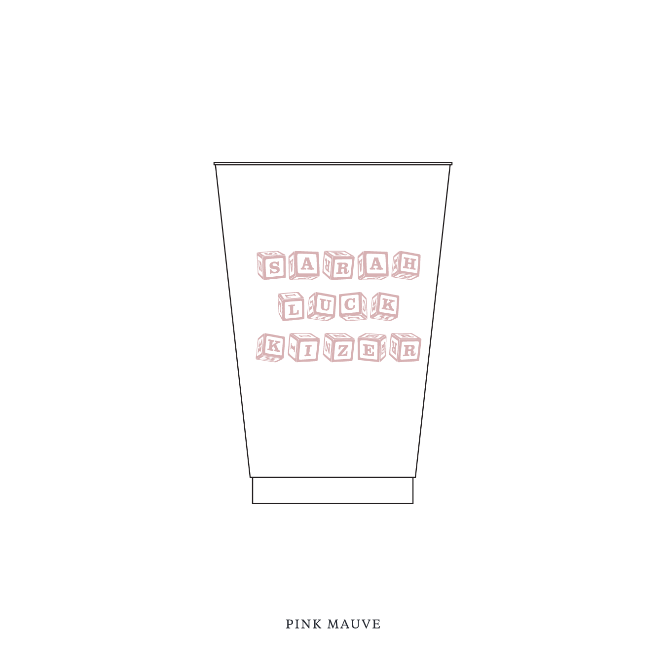 Richmond Motif Reusable Party Cups | 14 oz