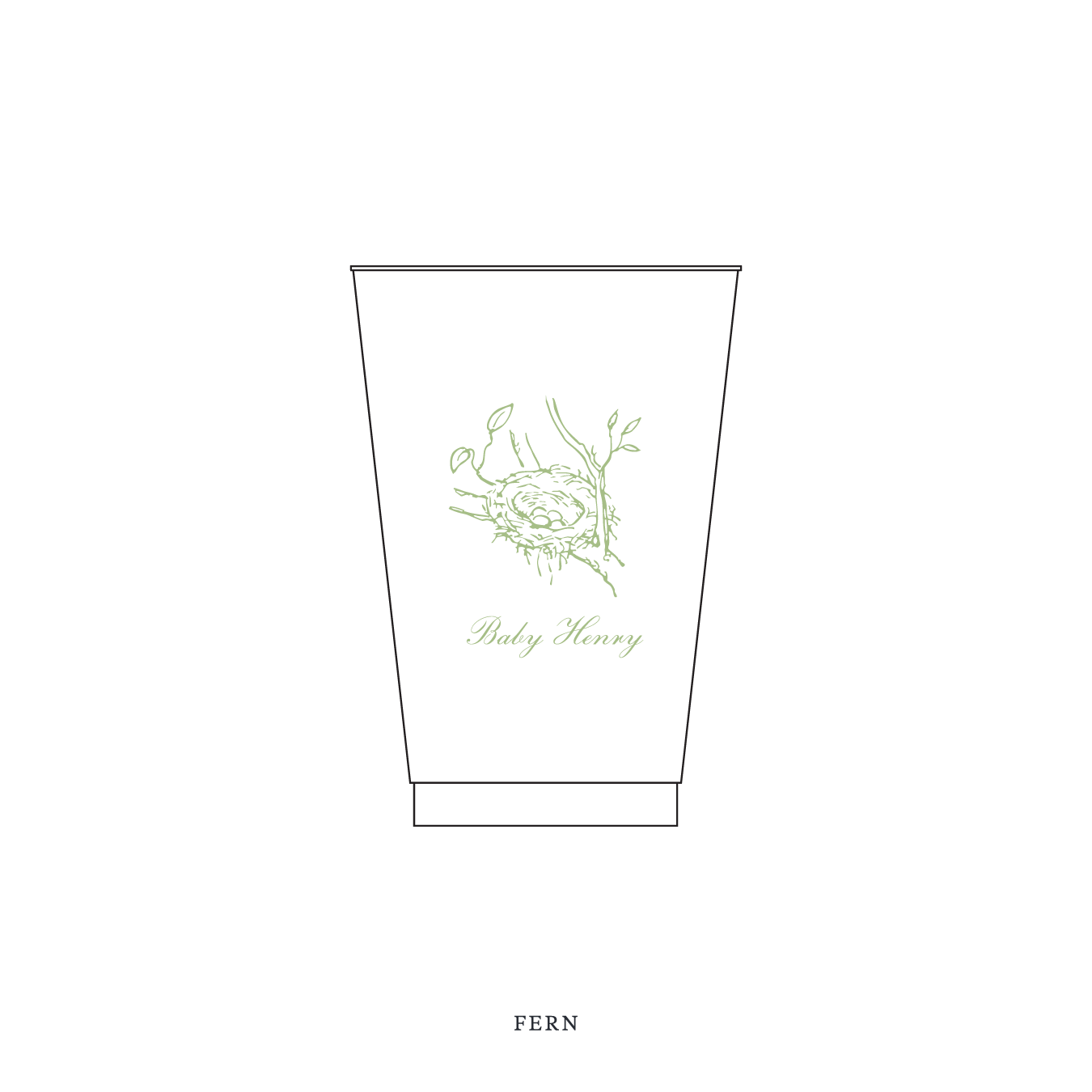 Surrey Motif Reusable Party Cups | 14 oz