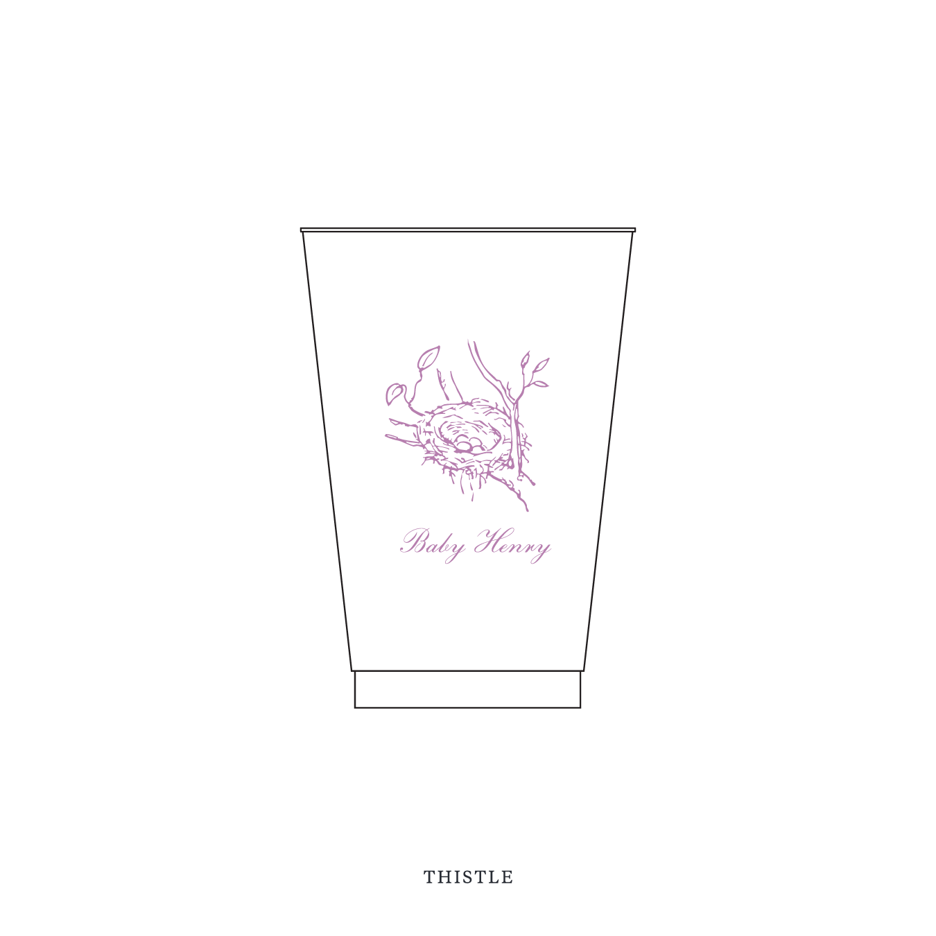 Surrey Motif Reusable Party Cups | 14 oz