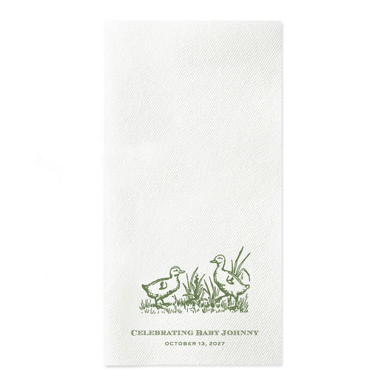 Heath Motif Dinner Napkin