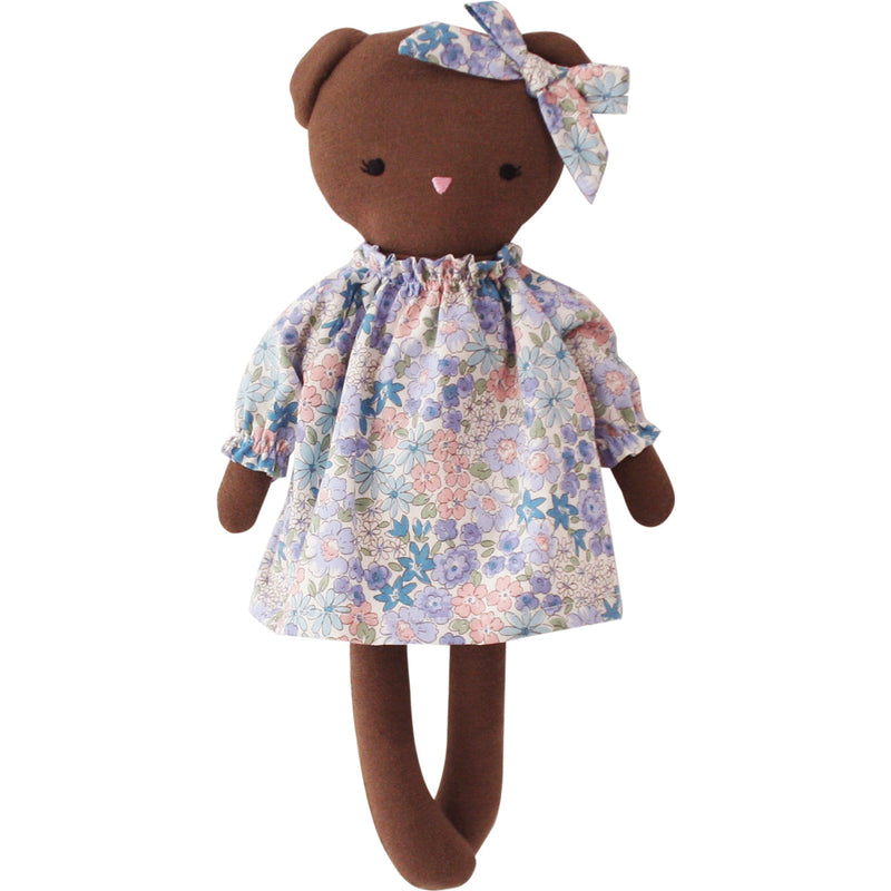 Twiggy Teddy, Liberty Blue Floral