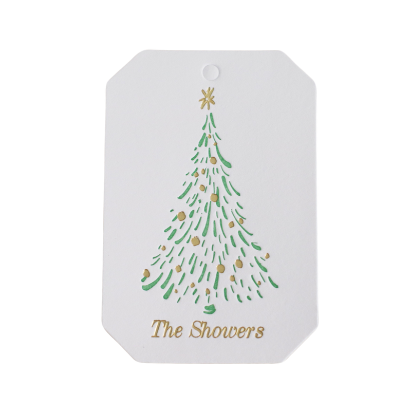 The Showers Holiday Tag