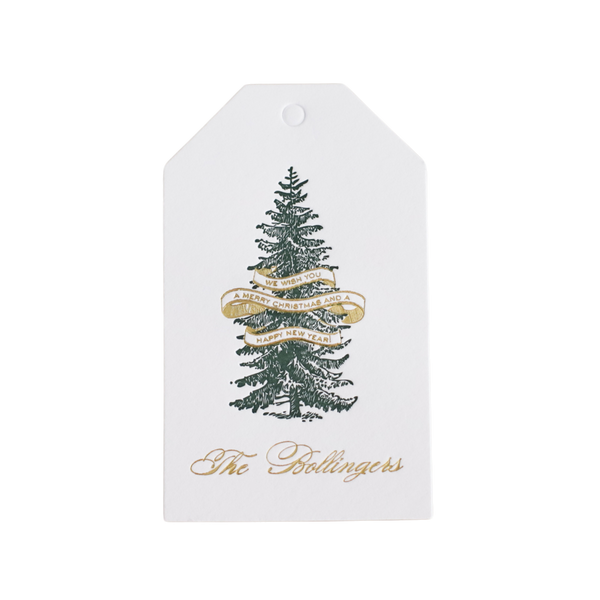 The Bollinger Holiday Tag