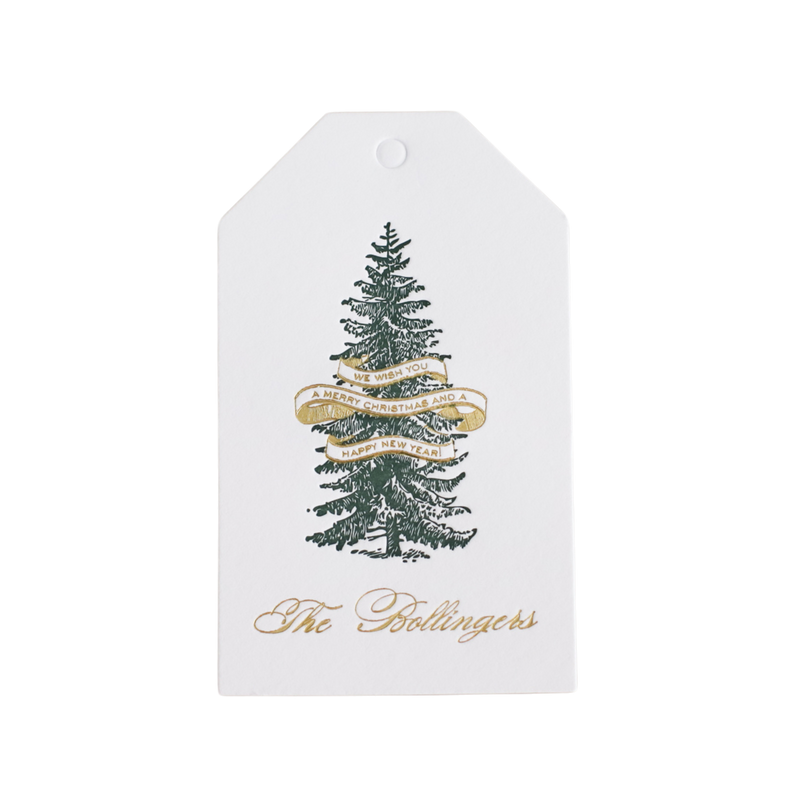 The Bollinger Holiday Tag