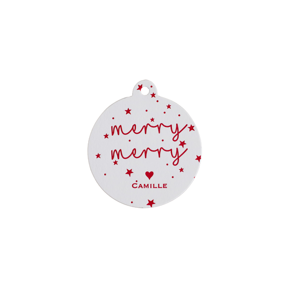 The Harris Merry Merry Starry Circle Tag