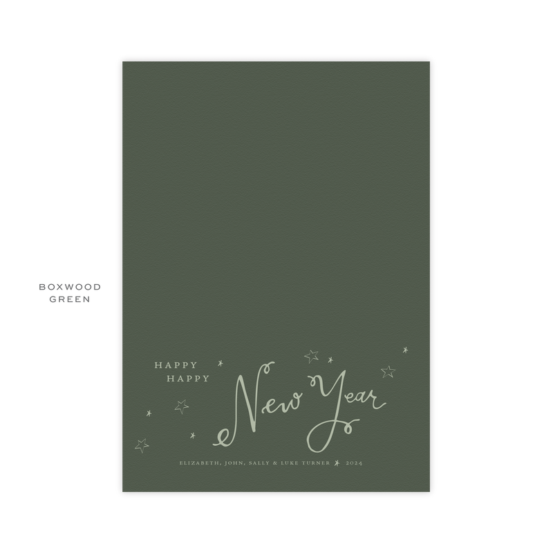 The Happy New Year Card