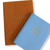 Noted. Sorted. Done. Notebook