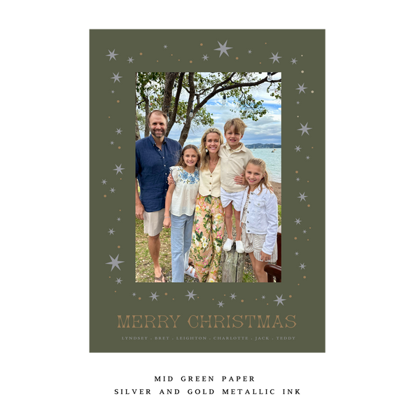 Nova Medium Luxe Holiday Card