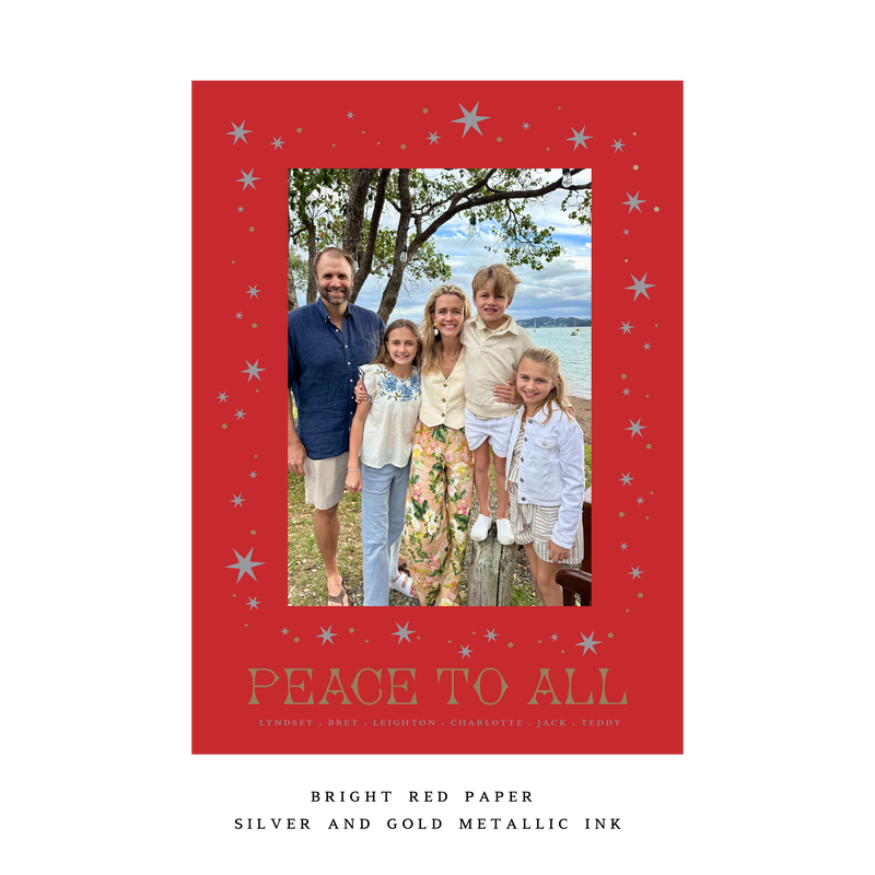 Nova Medium Luxe Holiday Card
