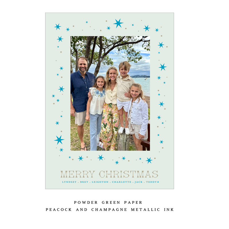 Nova Medium Luxe Holiday Card