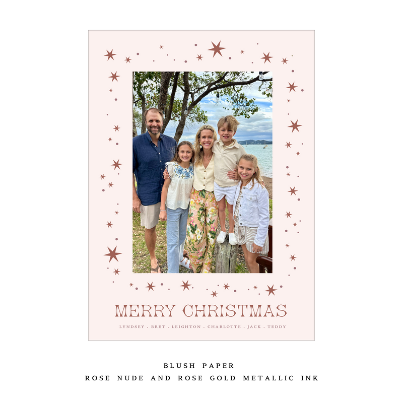 Nova Medium Luxe Holiday Card