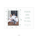 Nova Engraved Medium Holiday Card