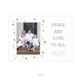 Nova Engraved Medium Holiday Card