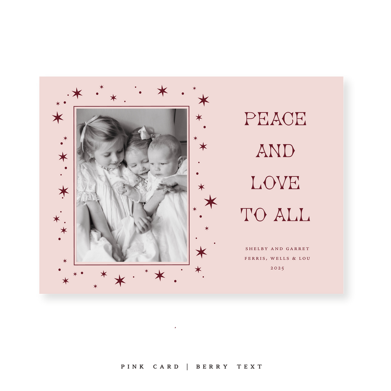 Nova Classic Printed Medium Holiday Card