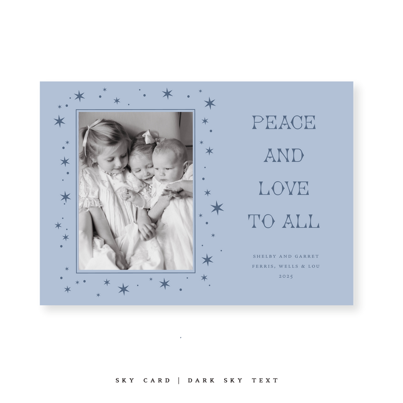 Nova Classic Printed Medium Holiday Card