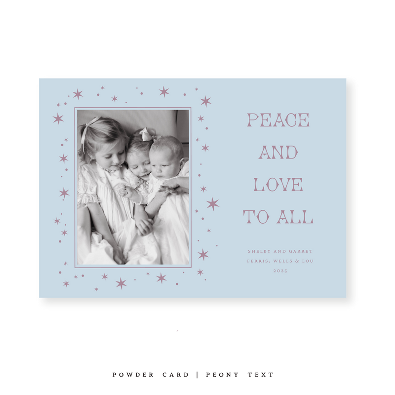 Nova Classic Printed Medium Holiday Card