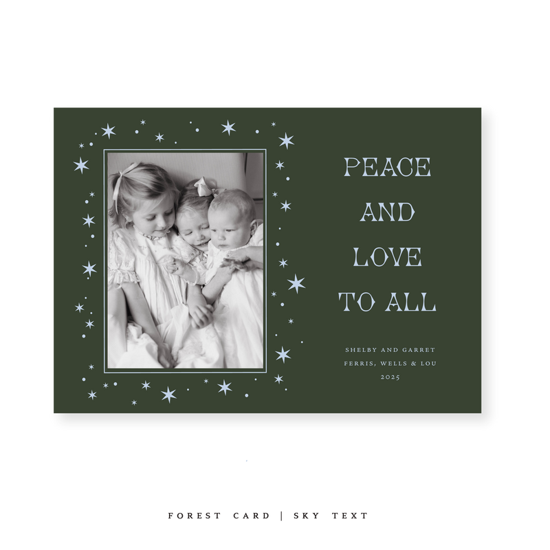 Nova Classic Printed Medium Holiday Card