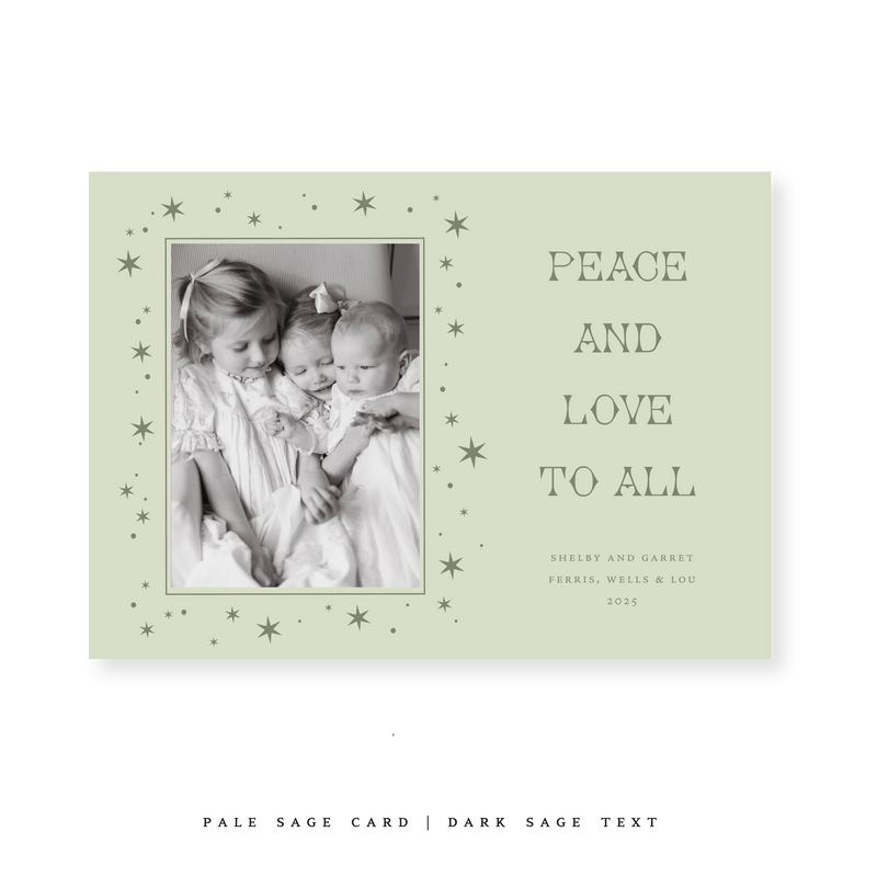 Nova Classic Printed Medium Holiday Card