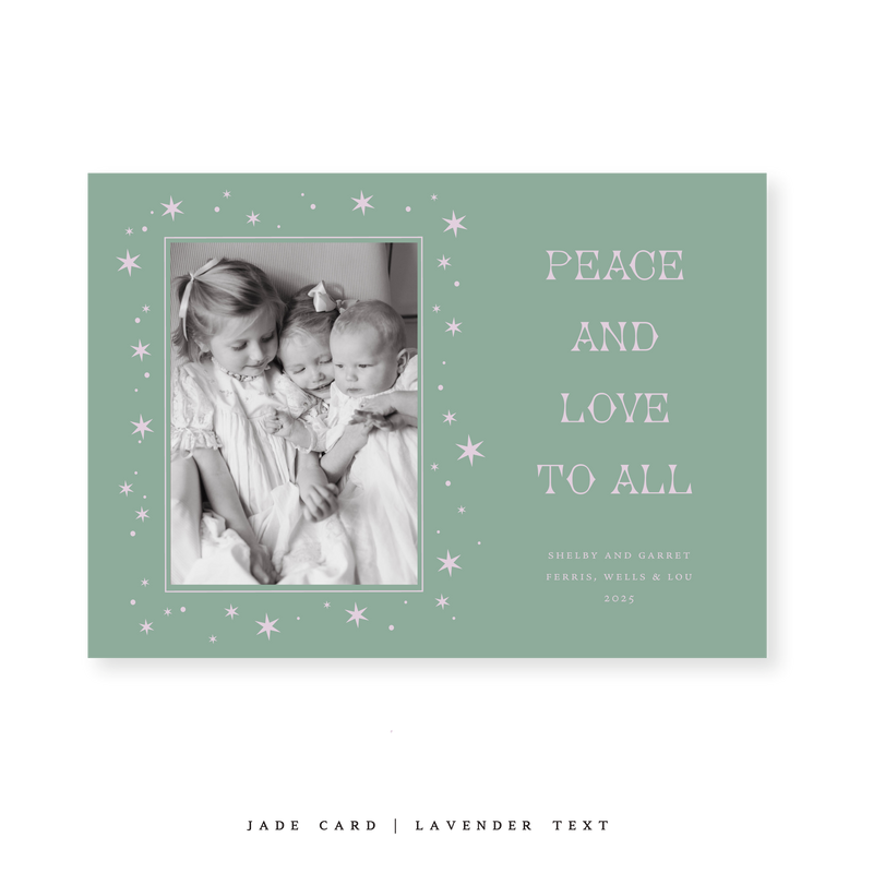 Nova Classic Printed Medium Holiday Card