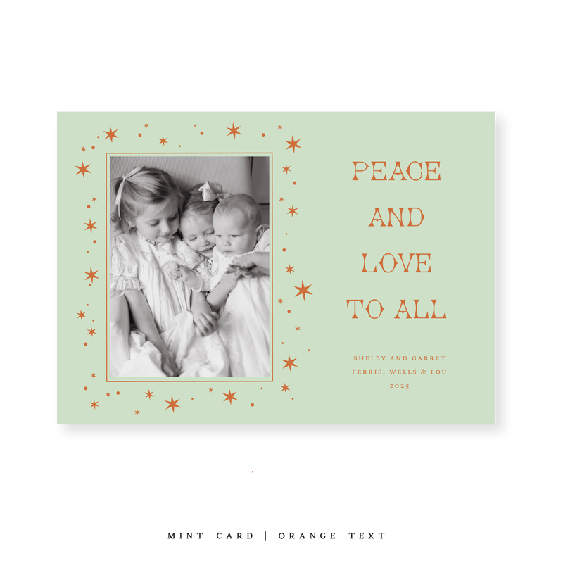 Nova Classic Printed Medium Holiday Card