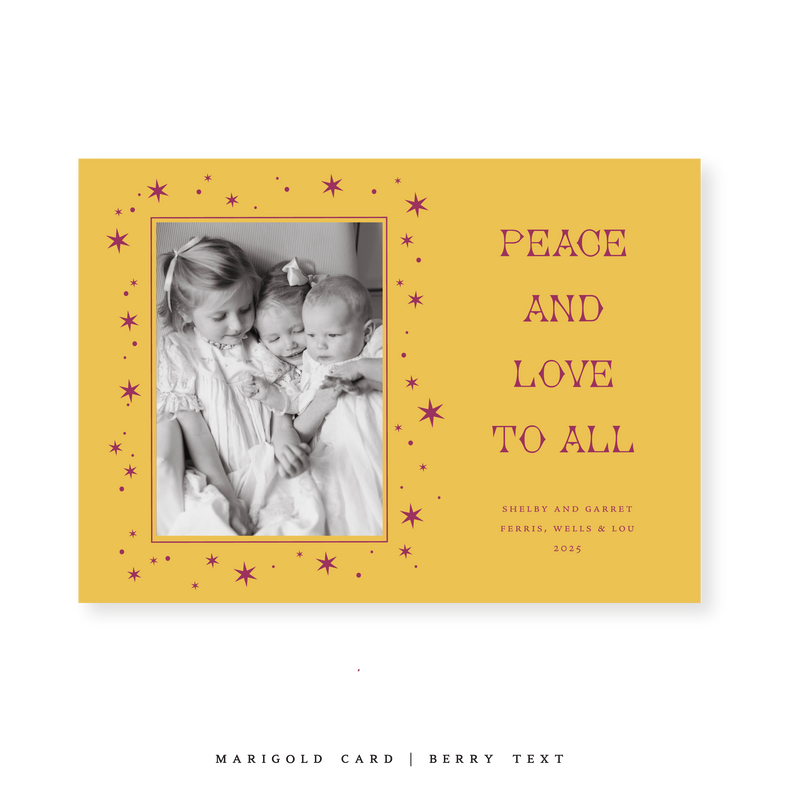 Nova Classic Printed Medium Holiday Card