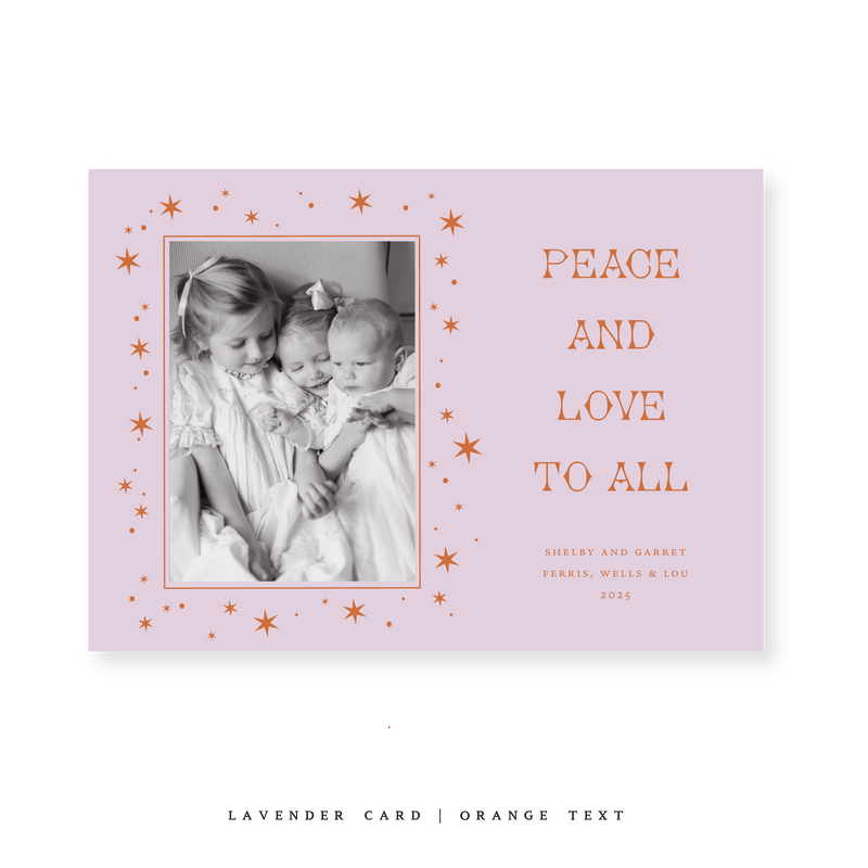 Nova Classic Printed Medium Holiday Card