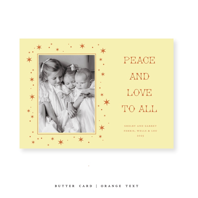Nova Classic Printed Medium Holiday Card