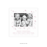 Nova Engraved Small Square Holiday Card