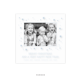 Nova Engraved Small Square Holiday Card